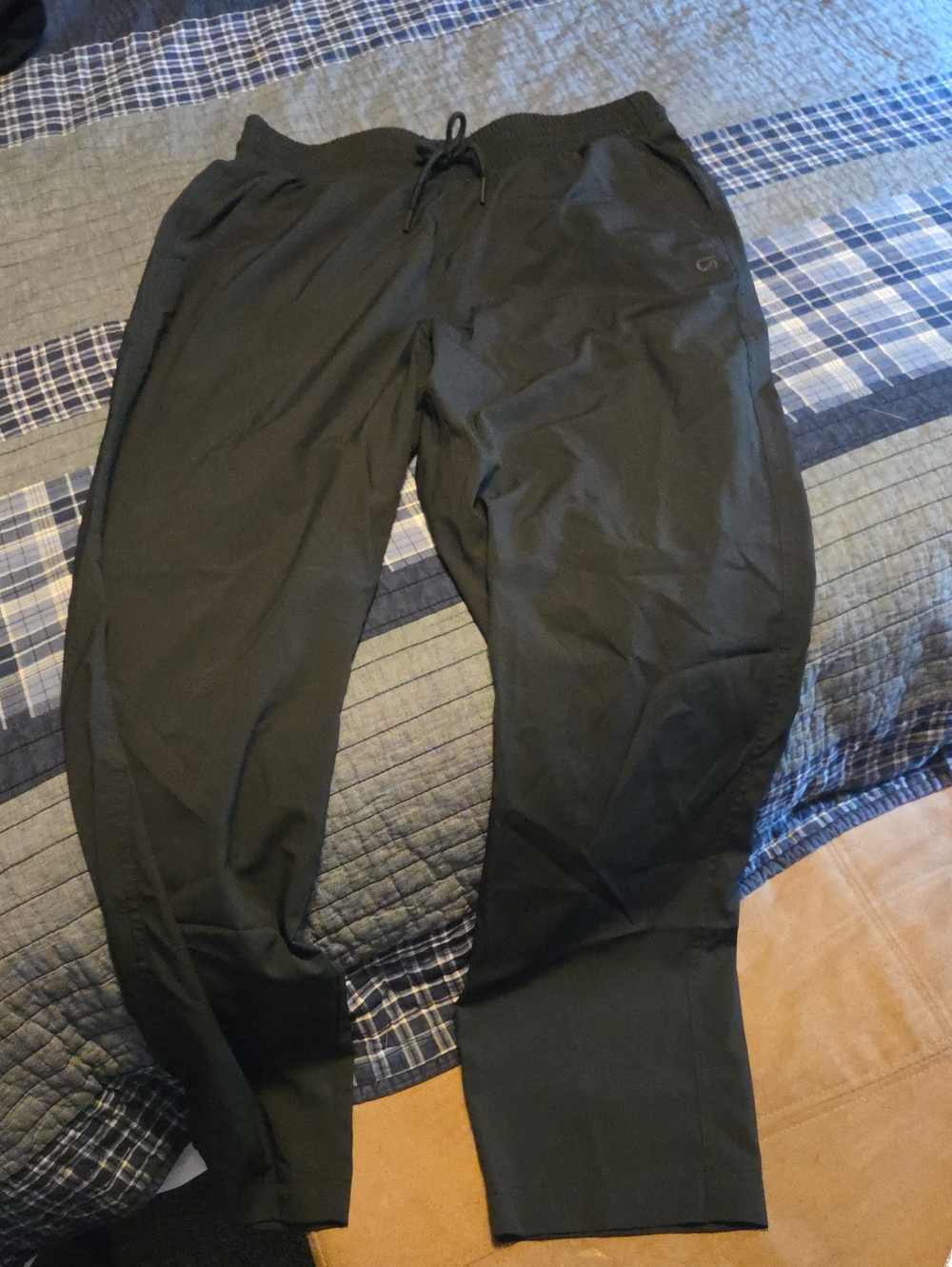 GAP Black Women's Track Joggers with Drawstring